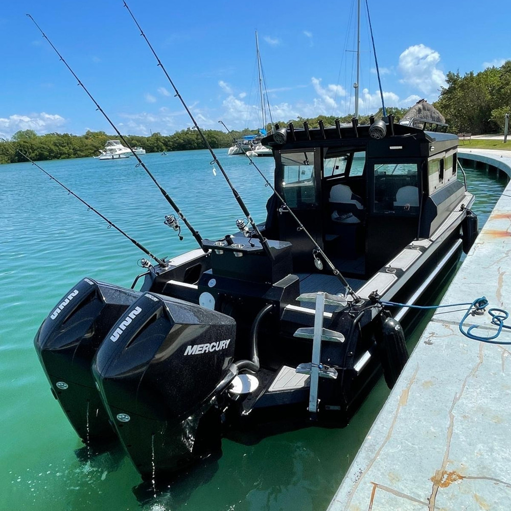 Fishing Boat 18ft Aluminum wit - огляд і ціна Fishing Boat Fiberglass