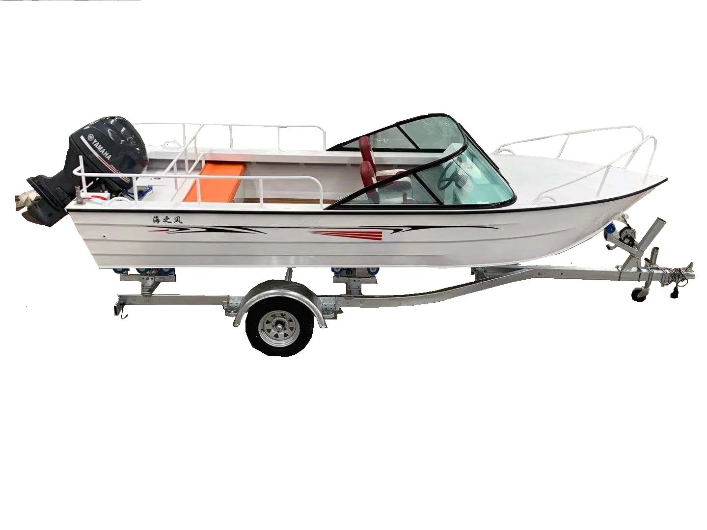 KAIP Luxury Aluminum Yacht 5.2 - огляд і ціна Fishing Boat Fiberglass