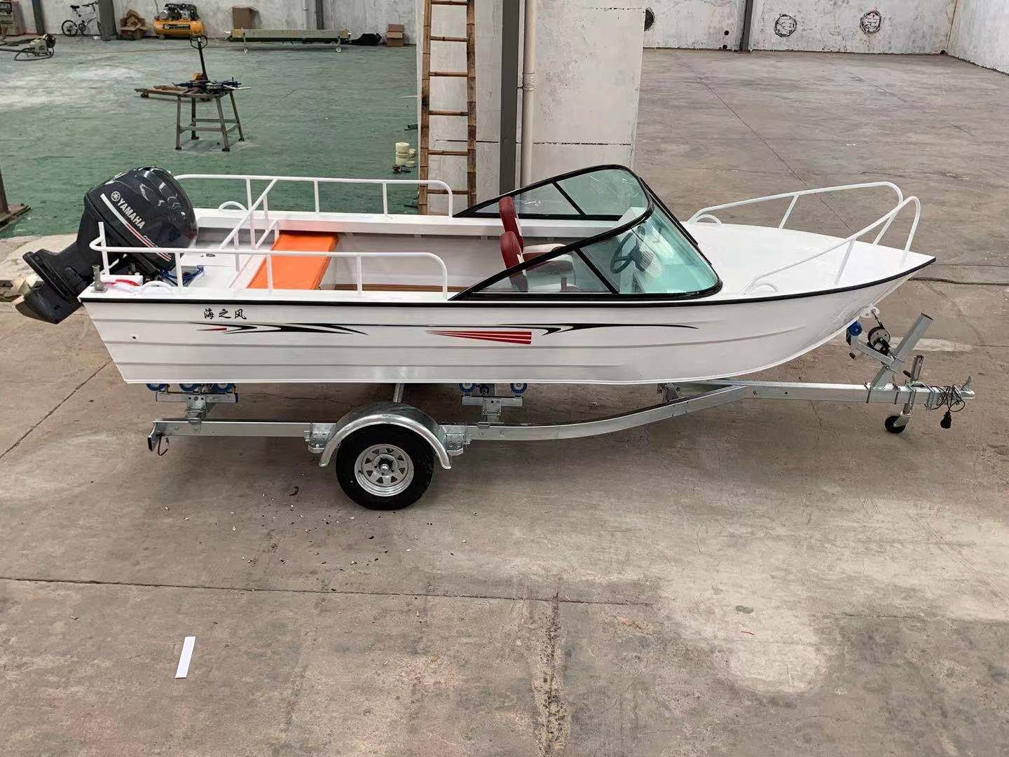 5.28m Long 8 Seats Fishing Boa - огляд і ціна Fishing Boat Fiberglass