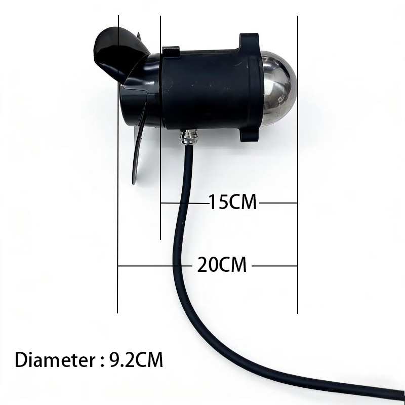 800W 12V 24V  Brushless Motor  - огляд і ціна Fishing Boat Paddle