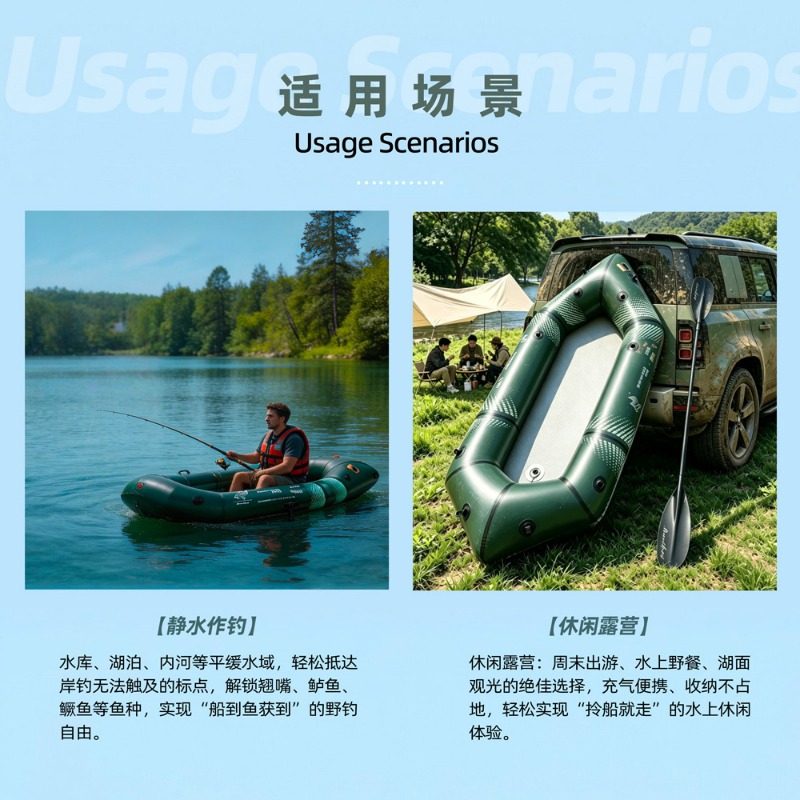 BLFst Fly Fishing Boat TPU Bac - огляд і ціна Fishing Boat Inflatable
