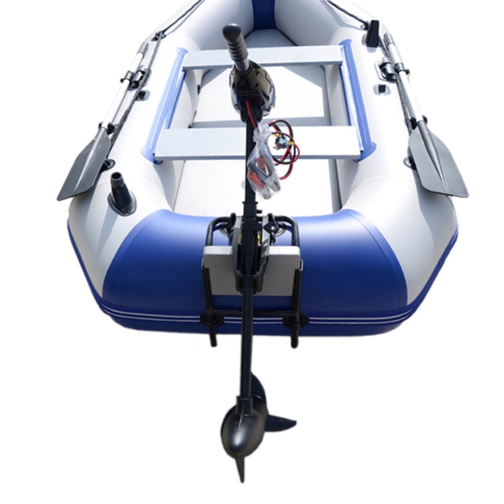 4 Person PVC Inflatable Air Ma - огляд і ціна Fishing Boat Outboard Motor