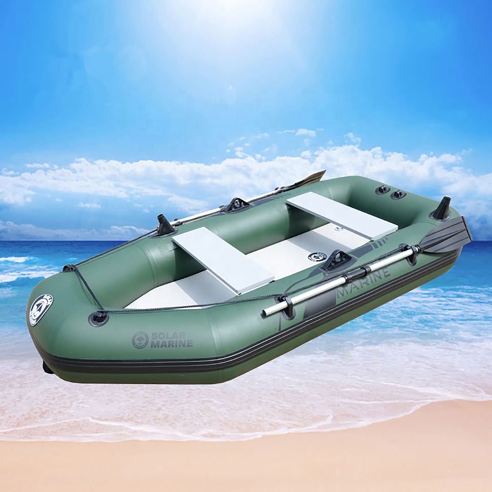 4 Person PVC Inflatable Air Ma - огляд і ціна Fishing Boat Outboard Motor