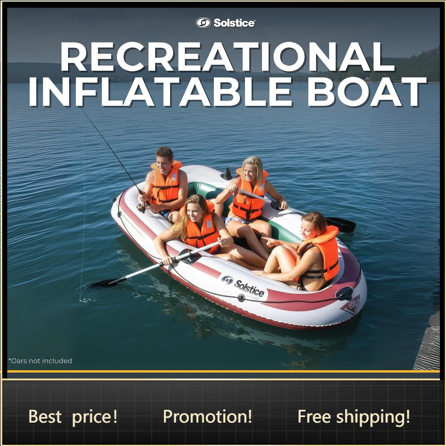 BestsellerSolstice Voyager 4-P - огляд і ціна Fishing Boat Oar