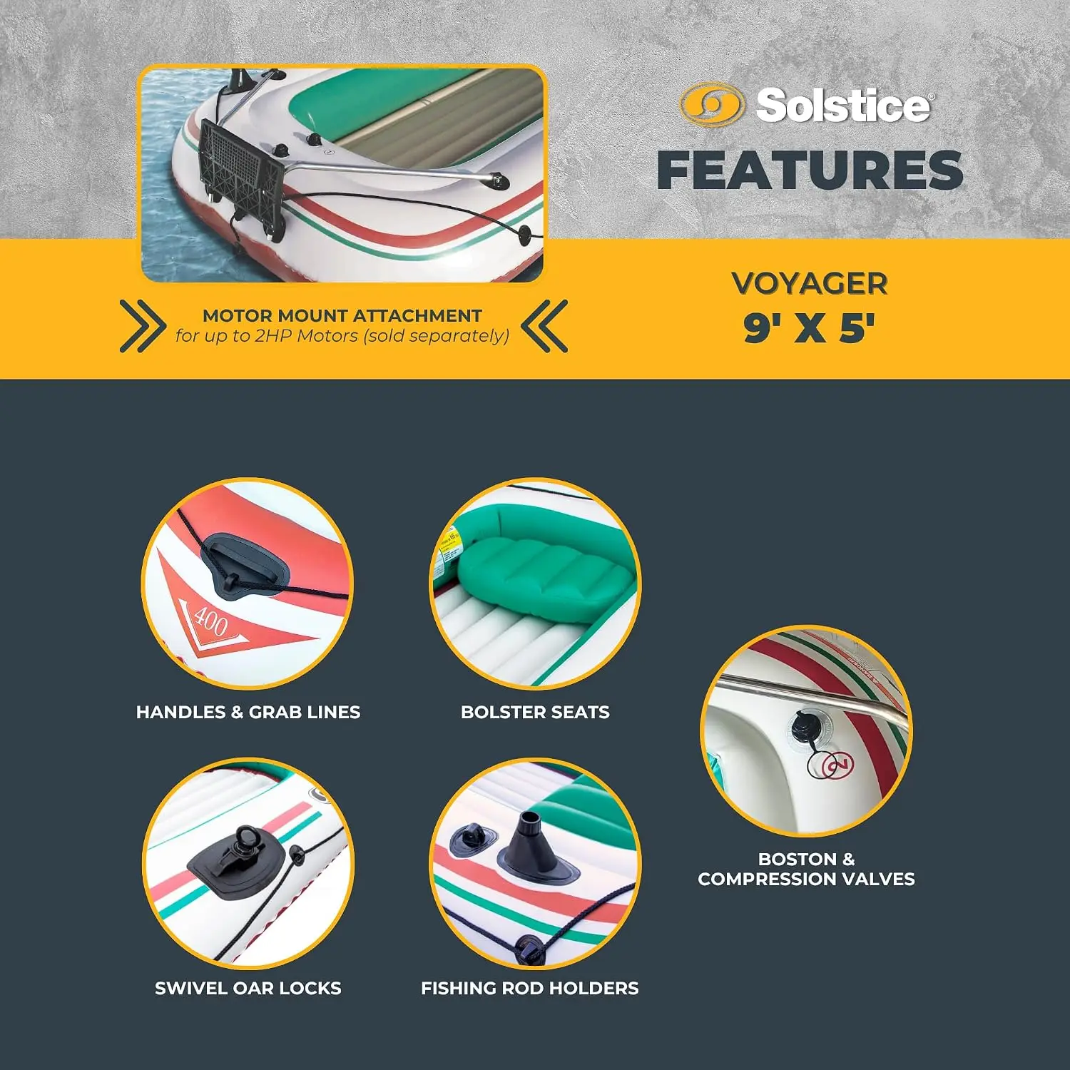 BestsellerSolstice Voyager 4-P - огляд і ціна Fishing Boat Oar