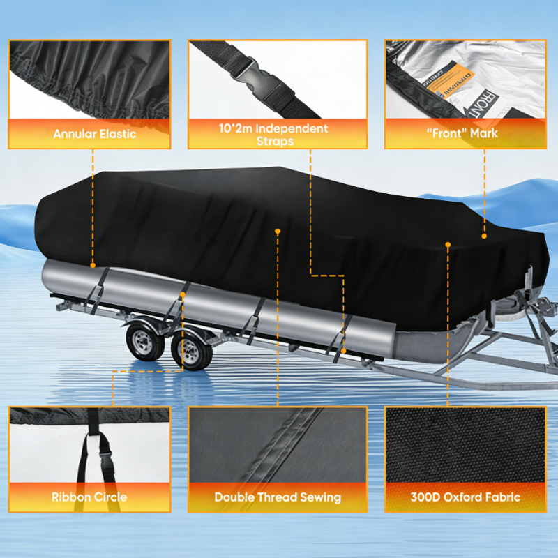 Durable Boat Cover Windproof A - огляд і ціна Fishing Boat Cover