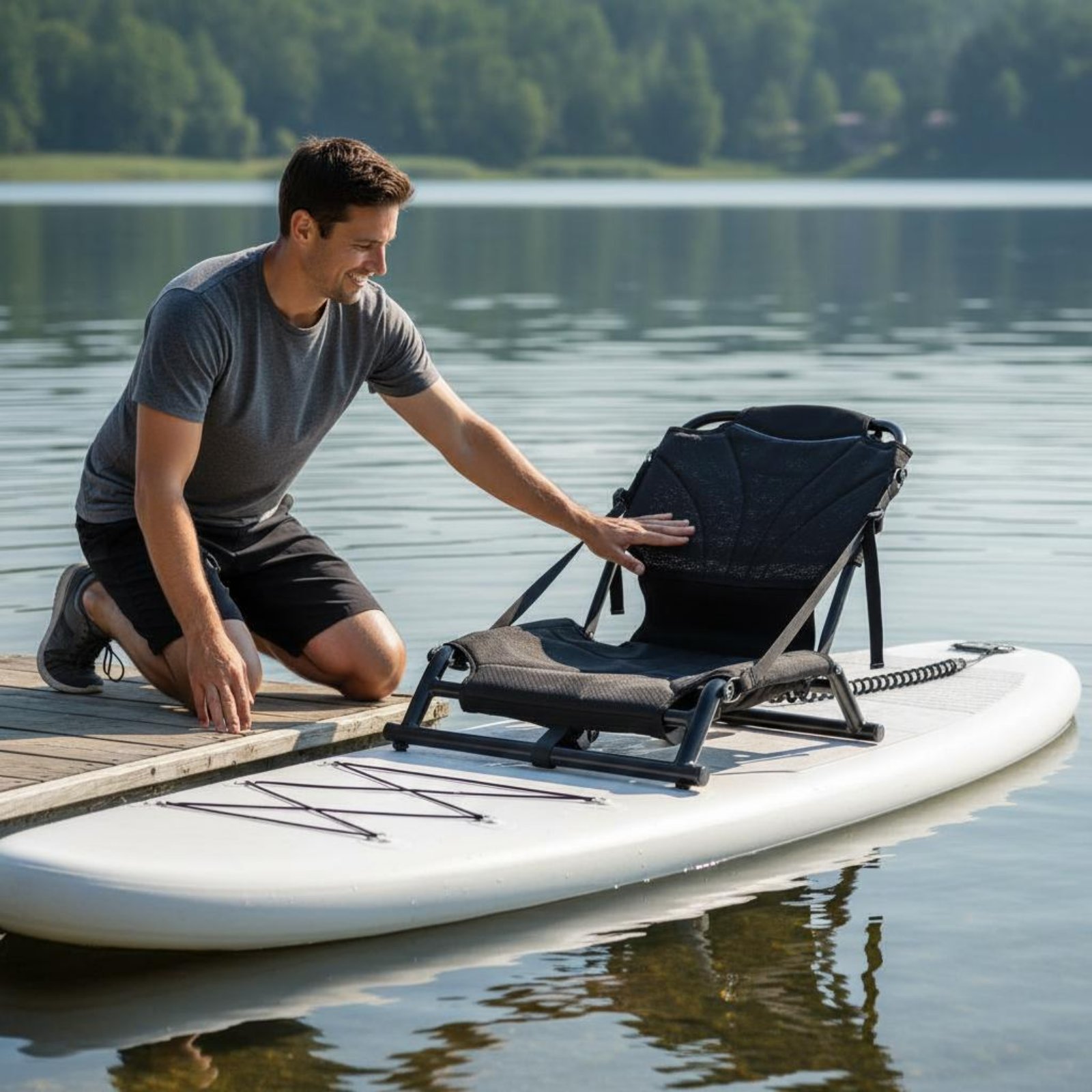 Kayak Backrest Seat Breathable - огляд і ціна Fishing Boat Seat