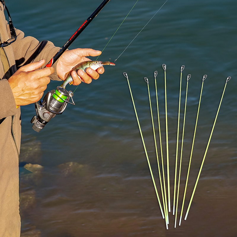 5Pcs 42CM Boat/Raft Rod Tip Sp - огляд і ціна Fishing Boat Fiberglass