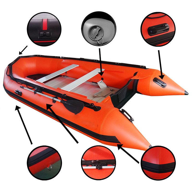 Factory Price Inflatable Rubbe - огляд і ціна Fishing Boat Outboard Motor