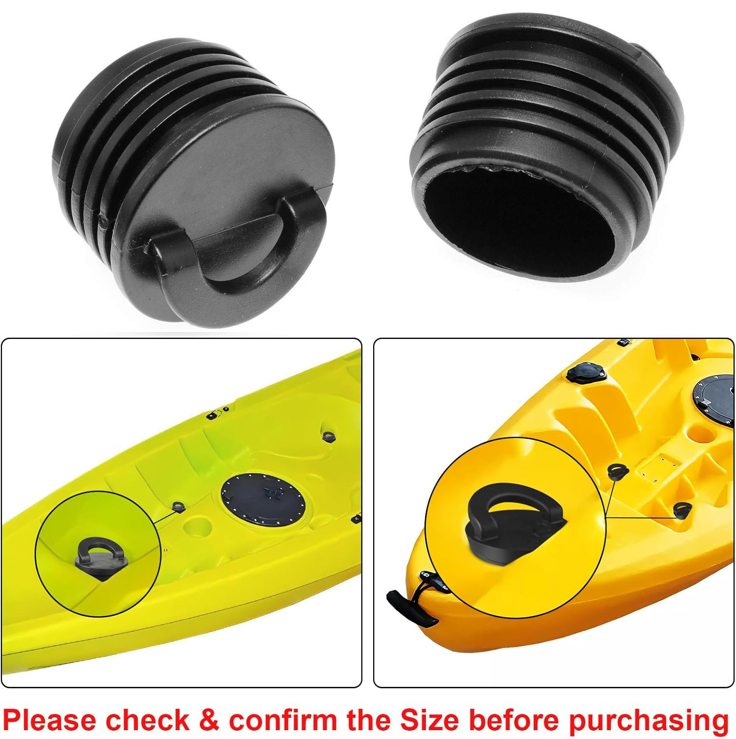 4 Pack Universal PVC Rubber Dr - огляд і ціна Fishing Boat Paddle